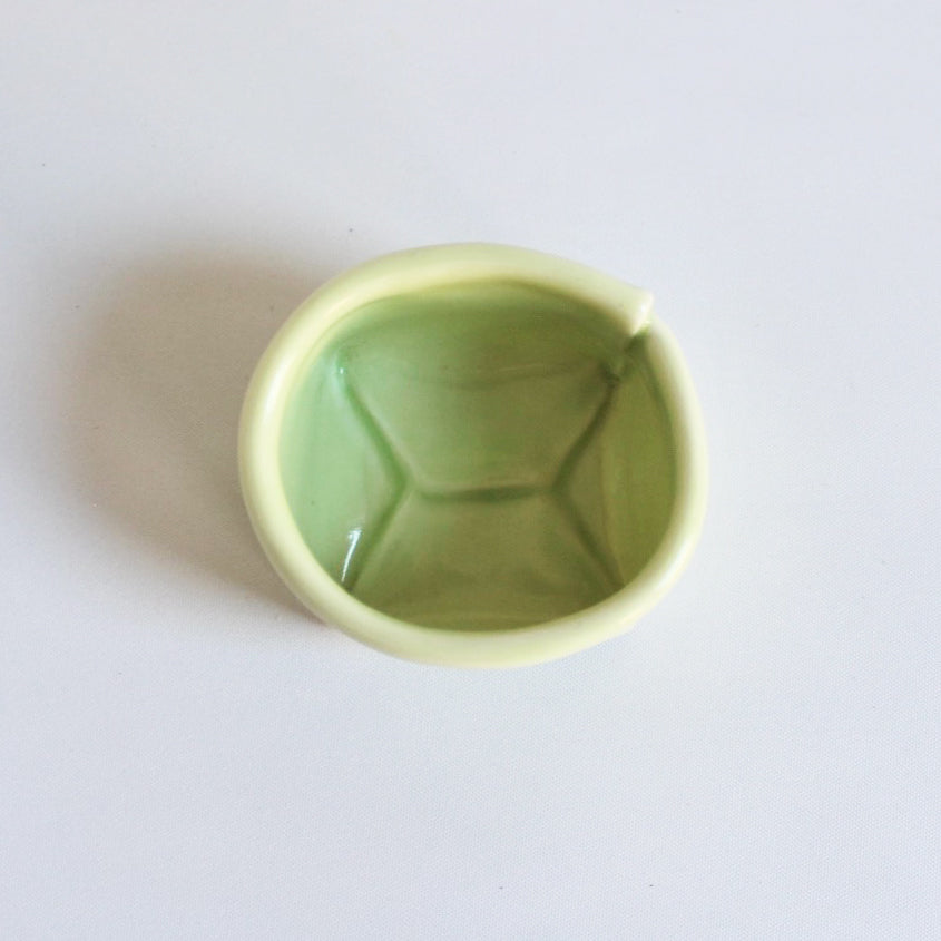 1. Green Porcelain Bag