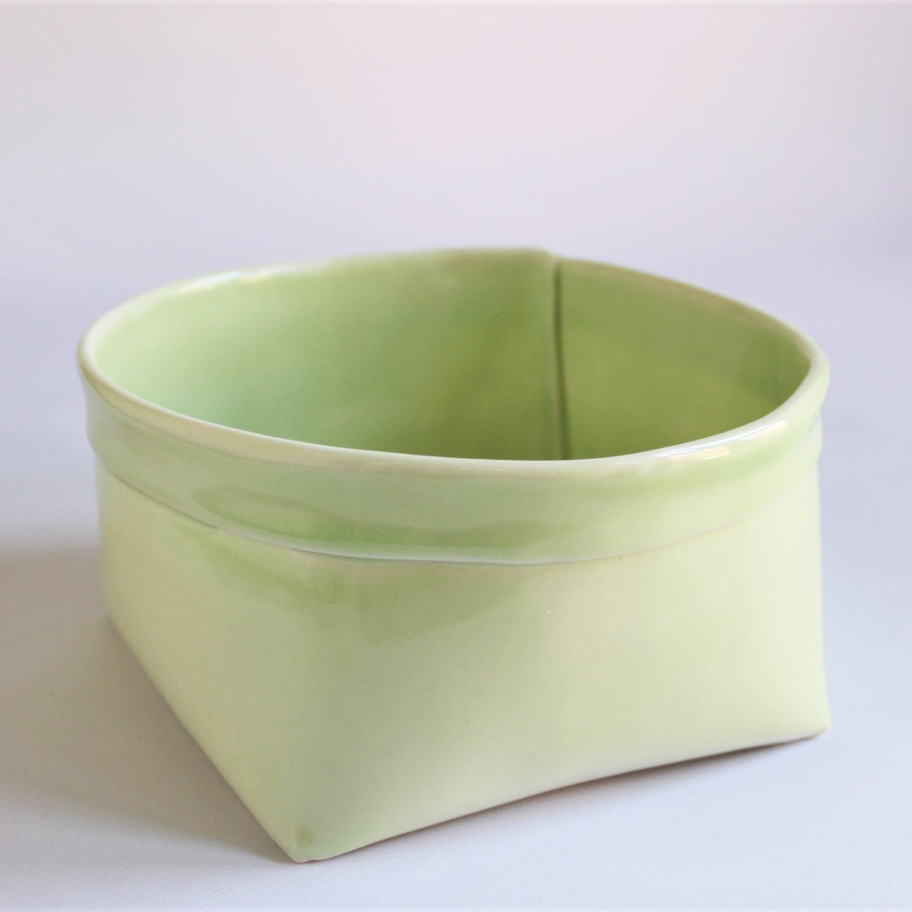5. Grøn porcelænspose