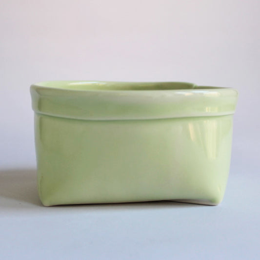 3. Green Porcelain Bag