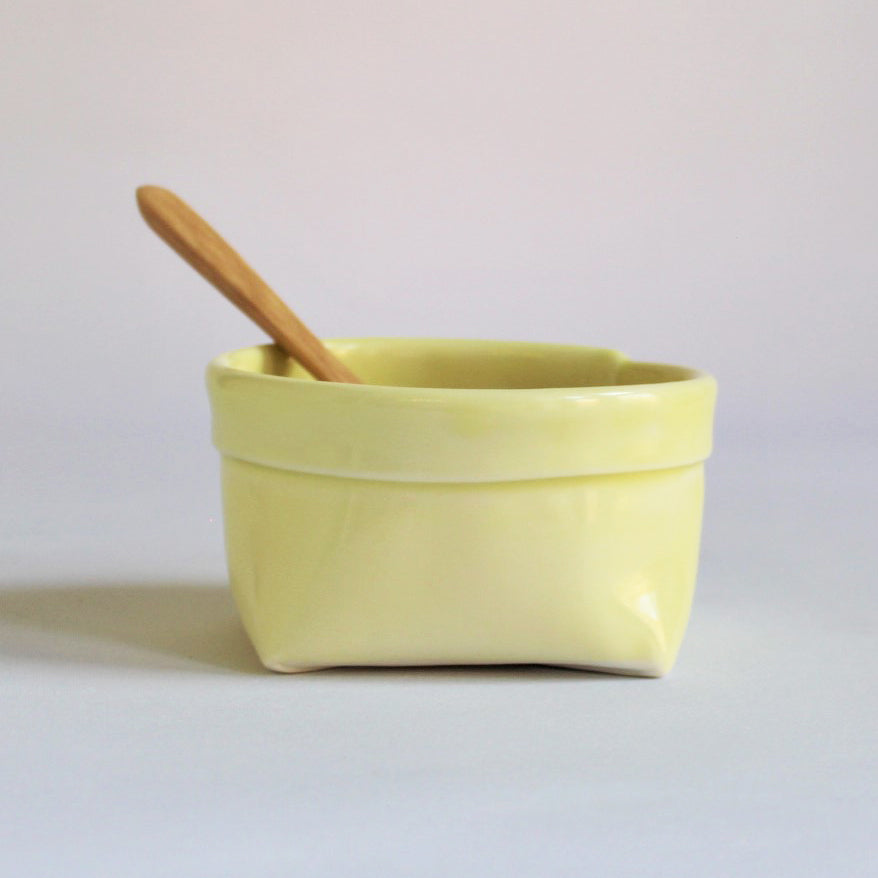 2. Yellow Porcelain Bag