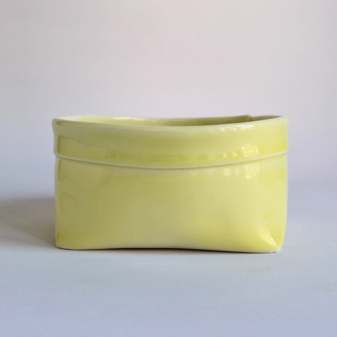 4. Yellow Porcelain Bag