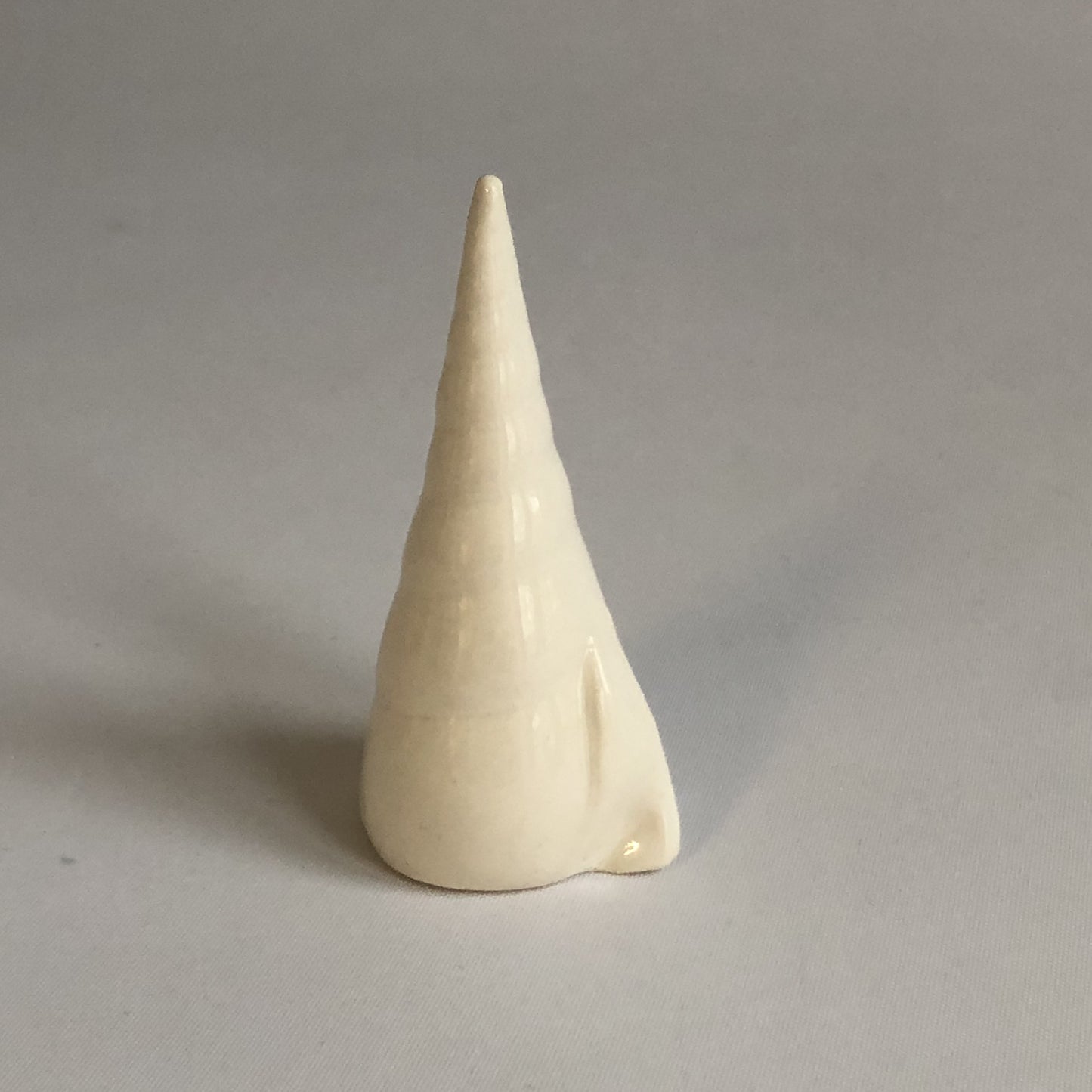 Juletræ med hvid glasur uden stjerne